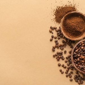 top-view-bowls-with-coffee-beans-powder-1